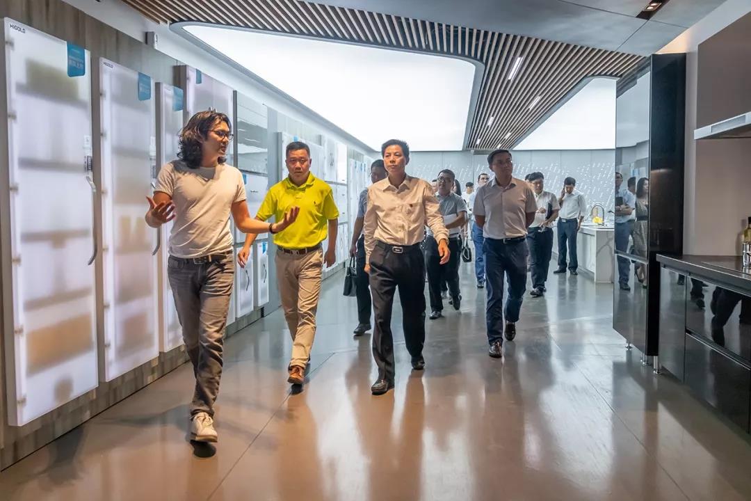 支持企业做大做强  顺德区长彭聪恩等领导到球盟会集团调研指导